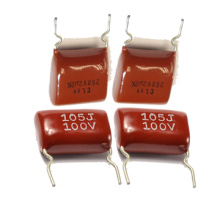 0, 33ufx250VDC capacitores de filme de poliéster metalizado (cabos de corte)